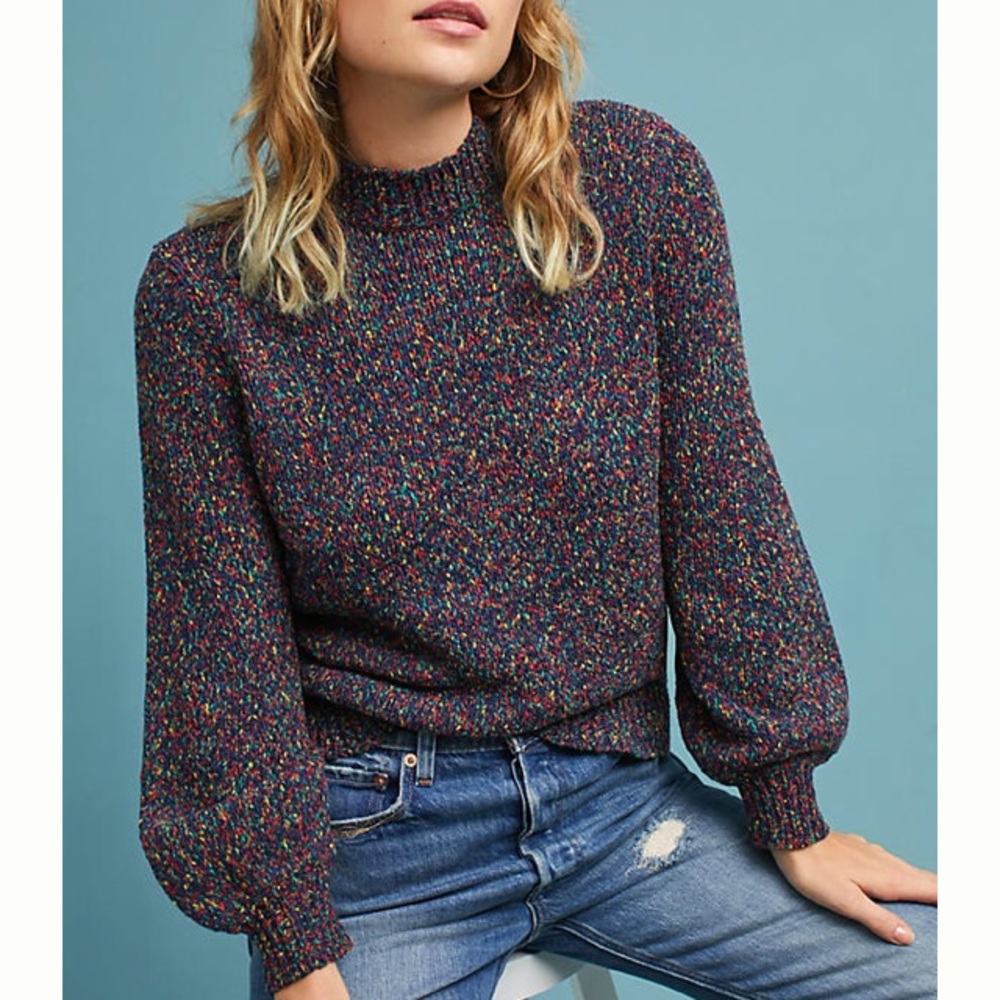 ISO Anthropologie confetti pullover. Size small